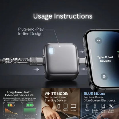Pryxo™ 140W Auto Disconnect Charger⚡ Safeguard Your Safety