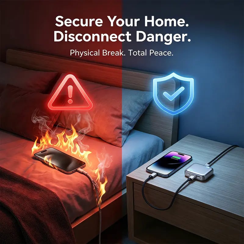Pryxo™ 140W Auto Disconnect Charger⚡ Safeguard Your Safety